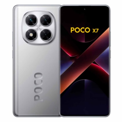 Smartphone Xiaomi Poco X7 5G Global 256GB 8GB Ram Dual Sim Tela 6.67 - Prata