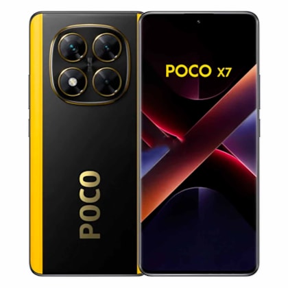 Smartphone Xiaomi Poco X7 5G Global 512GB 12GB Ram Dual Sim Tela 6.67 - Amarelo