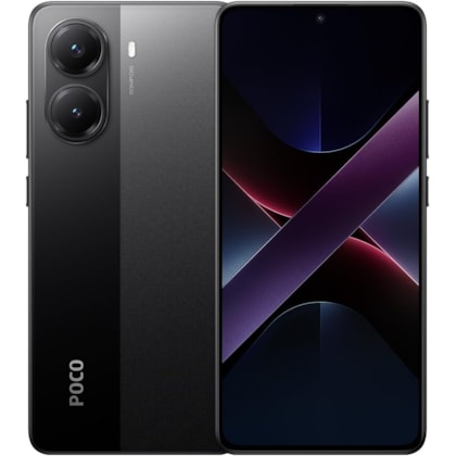 Smartphone Xiaomi Poco X7 Pro 5G Global 256GB 8GB RAM Dual SIM Tela 6.67 - Preto