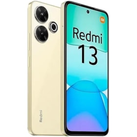 Smartphone Xiaomi Redmi 13 4G Dual Chip 128GB 6RAM Dourado Areia - Versão Global