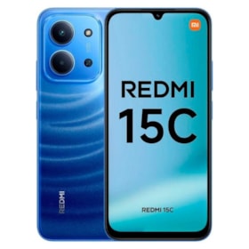 Smartphone Xiaomi Redmi 15C 4G 256GB 4RAM Dual SIM - Azul - Global