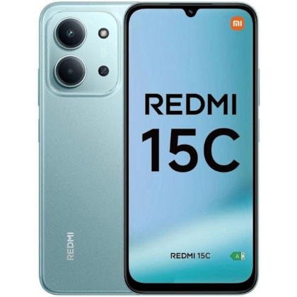 Smartphone Xiaomi Redmi 15C 4G 256GB 8RAM Dual SIM - Verde - Global