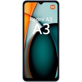 Smartphone Xiaomi Redmi A3  4G Dual Chip 128GB 4RAM Azul - Versão Global