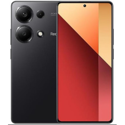 Smartphone Xiaomi Redmi Note 13 Pro 4G - 256GB 8RAM Midnight Black ( preto ) - Versão Global