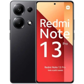 Smartphone Xiaomi Redmi Note 13 Pro 5G - 512GB 12RAM Midnight Black ( preto ) - Versão Global