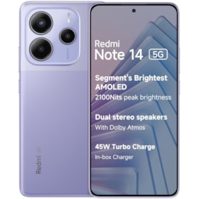 Smartphone Xiaomi Redmi Note 14 5G 256GB 8RAM Dual SIM - NFC ( SEM CAIXA ) - Purple ( Roxo ) - Versão global