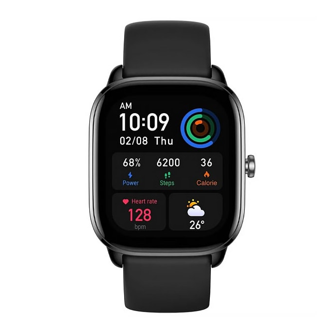 Smartwatch Amazfit GTS 4 Mini New A2035 com GPS Bluetooth - Black-6556bc9c-678a-4d19-a1f5-71753f0beac0