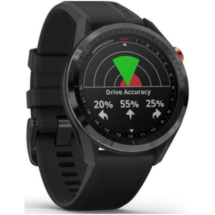 Smartwatch Garmin Approach S62 010-02200-00 com GPS/Bluetooth - Preto