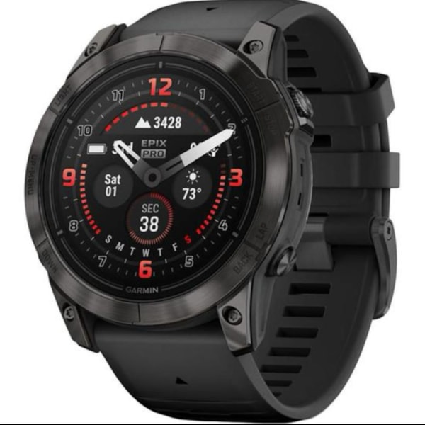 Smartwatch Garmin Epix Pro ( Gen 2 ) Sapphire 010-02803-10 47 MM - Cinza Carbono-4f292d2a-8b3f-4530-8578-c97b5f3927e3