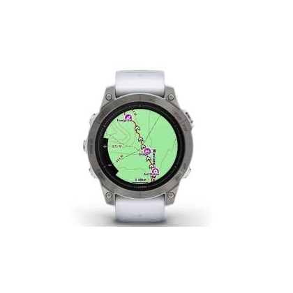 Smartwatch Garmin Epix Pro ( Gen 2 ) Sapphire 010-02803-20 47 MM - Titanium Whitestone ( Branco )