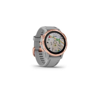 Smartwatch Garmin Fenix 6S Sapphire 010-02159-23 41 MM com GPS/Wi-Fi - Rose Gold / Cinza