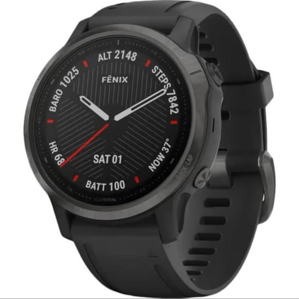 Smartwatch Garmin Fenix 6S Sapphire 010-02159-27 40 MM com GPS/Wi-Fi - Preto/Cinza-d07a0563-8a08-46fb-b31b-c5b00d16dc5c