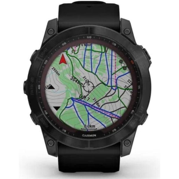 Smartwatch Garmin Fenix 7X Sapphire Solar 010-02541-13 51mm - Preto-5de8dc5c-fc90-4aea-a2e5-2f8f06686199