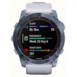 Smartwatch Garmin Fenix 7X Sapphire Solar 010-02541-14 51mm - Azul / Branco-70166ca0-3457-4da5-96e5-025ec01841ef