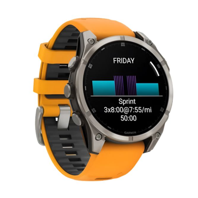 Smartwatch Garmin Fenix 8 010-02904-10 AMOLED 47MM - Orange-3432d116-17b3-48fe-93fe-8888fc75442d