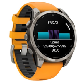 Smartwatch Garmin Fenix 8 010-02904-10 AMOLED 47MM - Orange