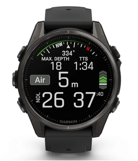 Smartwatch Garmin Fenix 8 010-02904-10 AMOLED Sapphire 51MM - Gray