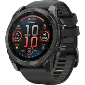 Smartwatch Garmin Fenix 8 010-02905-20 AMOLED Sapphire 51MM - Preto