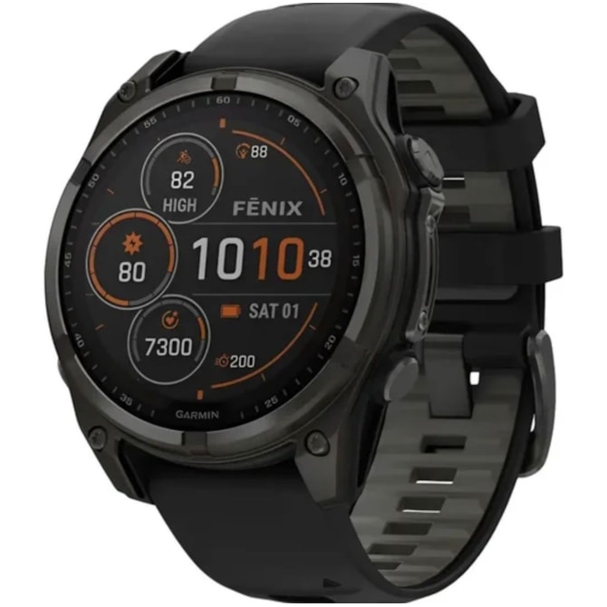 Smartwatch Garmin Fenix 8 Sapphire Solar 47MM (010-02906-10) - Preto-2c84c11d-df58-4f73-99c5-926ea0a2486e