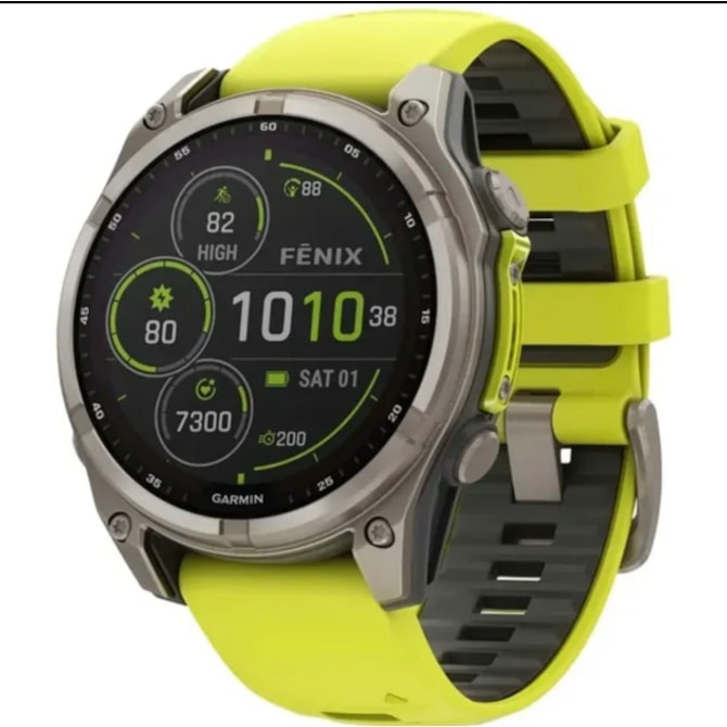 Smartwatch Garmin Fenix 8 Sapphire Solar 47MM (010-02906-20) - Amarelo-7aca6217-1851-4873-bec7-424429780226