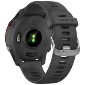 Smartwatch Garmin Forerunner 255 010-02641-00 com 4GB / 5 Atm / Bluetooth - Slate Grey ( cinza )