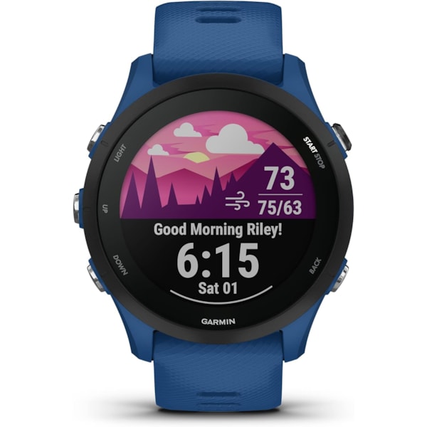 Smartwatch Garmin Forerunner 255 010-02641-00 com 4GB / 5 Atm / Bluetooth - Tidal Blue ( azul )-61b0736c-743d-4dcf-9238-521c392b2083