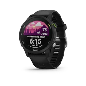 Smartwatch Garmin Forerunner 255 Music 010-02641-20 com 4GB / 5 Atm / Bluetooth - Preto