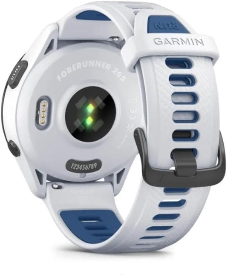 Smartwatch Garmin Forerunner 265 010-02810-01 com GPS/Wi-Fi - Branco