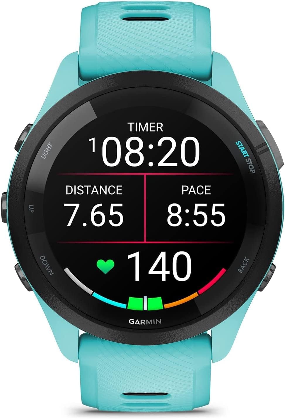 Smartwatch Garmin Forerunner 265 010-02810-02 com GPS/Wi-Fi - Azul