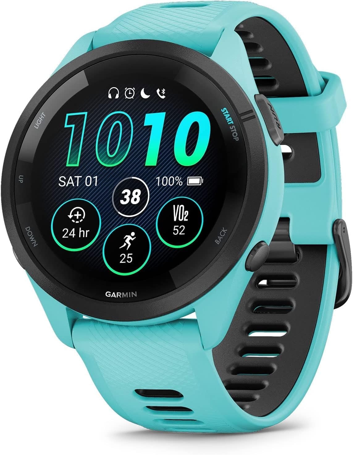 【GARMIN】FORERUNNER265 Smartwatch Garmin Forerunner 265 010-02810-02 com GPS/Wi-Fi - Azul