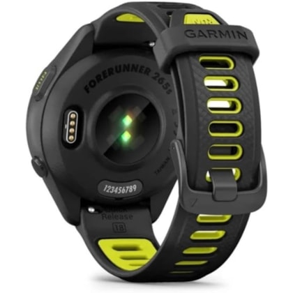 Smartwatch Garmin Forerunner 265S 010-02810-03 GPS - Black / Amp Yellow ( Preto )