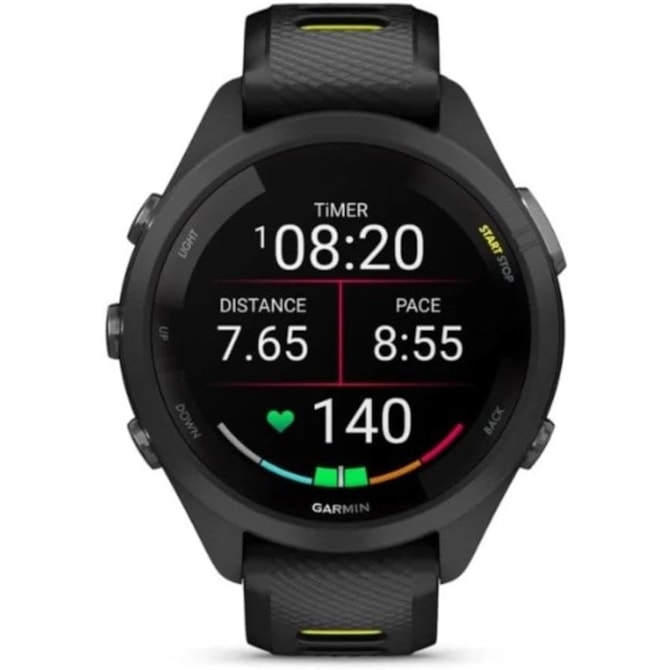 Smartwatch Garmin Forerunner 265S 010-02810-03 GPS - Black / Amp Yellow ( Preto )-53cb8b9e-f40e-407c-8e52-c06c389f7837