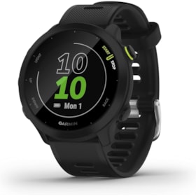 Smartwatch Garmin Forerunner 55 010-02562-10 com GPS/Bluetooth - Preto