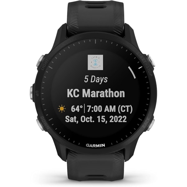 Smartwatch Garmin Forerunner 955 Solar 010-02638-00 47mm - Preto-452362ae-8ca4-4e6b-80a4-8dc249b23c14