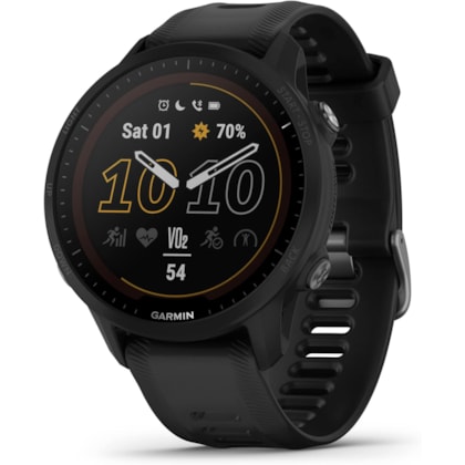 Smartwatch Garmin Forerunner 955 Solar 010-02638-00 47mm - Preto