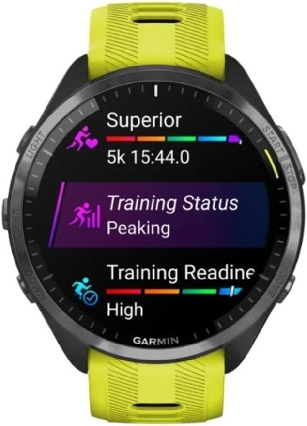 Smartwatch Garmin Forerunner 965 010-02809-02 com GPS/Bluetooth