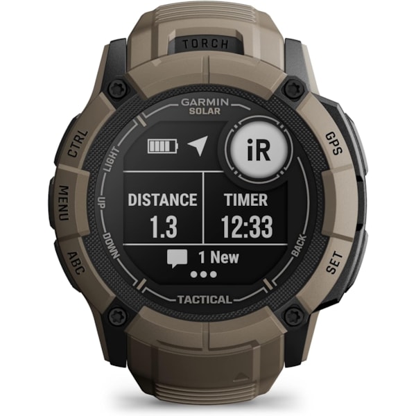 Smartwatch Garmin Instinct 2X Solar Tactical Edition GPS 010-02805-12 50mm - Coyote Tan-e969e3b8-0939-4023-ac1e-6733f9a1afbe