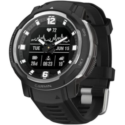 Smartwatch Garmin Instinct Crossover 010-02730-13 com GPS/Bluetooth - Black ( Preto )