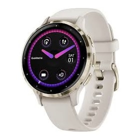 Smartwatch Garmin Venu 3S 010-02785-04 com GPS/Wi-Fi - Soft Gold