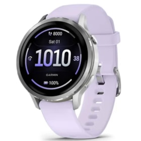 Smartwatch Garmin Venu 4 41MM 010-03013-01 - Silver / Lilas