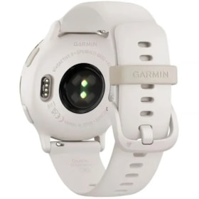 Smartwatch Garmin Vivoactive 5 010-02862-11 com GPS/Wi-Fi - Aluminum/Ivory Gold