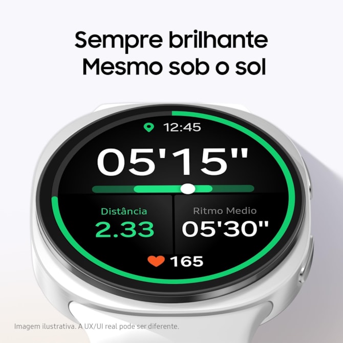 Smartwatch Samsung Galaxy Watch 8 Bluetooth 40MM SM-L320 - Silver ( Branco )-d79ce789-45ba-4cb2-ada9-74126b3aa755