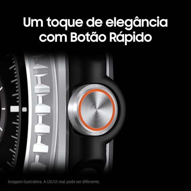 Smartwatch Samsung Galaxy Watch 8 Classic Bluetooth 46MM SM-L500 - Black ( Preto )-6ed9ea26-ca05-4897-8b47-0a9c8cb7f430