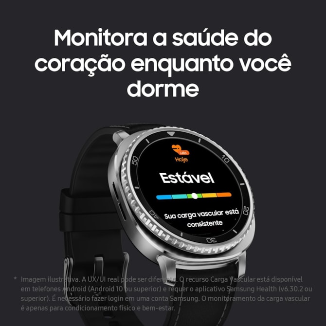 Smartwatch Samsung Galaxy Watch 8 Classic Bluetooth 46MM SM-L500 - Black ( Preto )-504078aa-8ad5-45fe-a8fa-bd035ce26d59