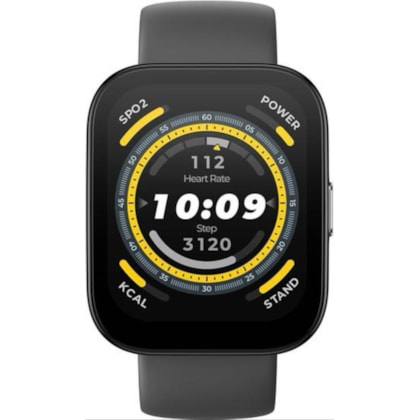 Smartwatch Xiaomi Amazfit Bip 5 A2215 com Tela 1.91 / IP68 / Bluetooth / Sensor HR Integrado - Soft Black ( preto )