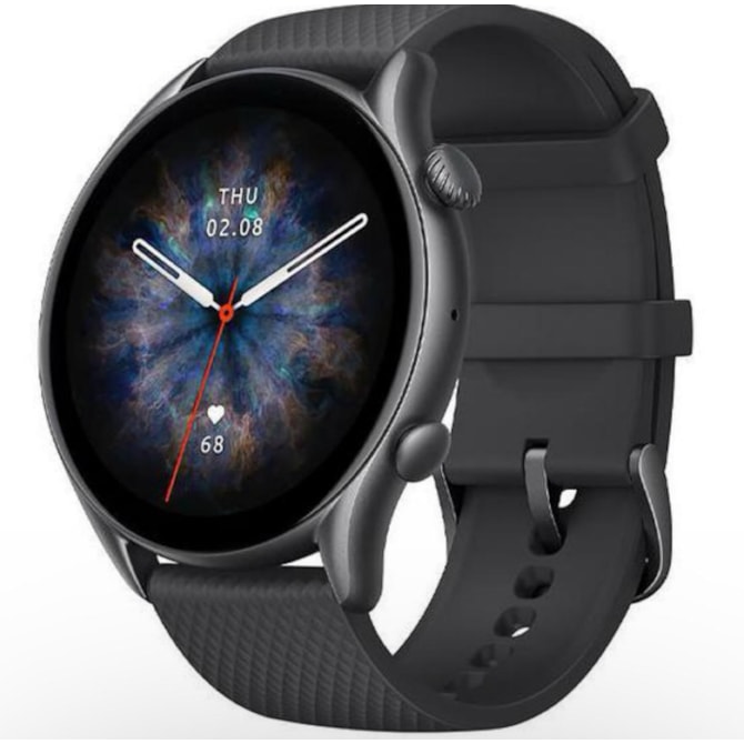 Smartwatch Xiaomi Amazfit GTR 3 Pro A2040 com Tela 1.45