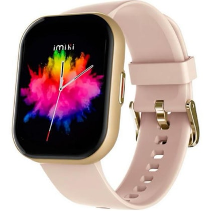 Smartwatch Xiaomi Imilab Imiki SE1 com Bluetooth - Dourado