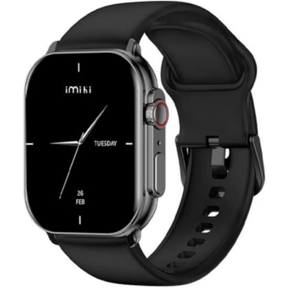 Smartwatch Xiaomi Imilab Imiki SF1 com Bluetooth - Preto