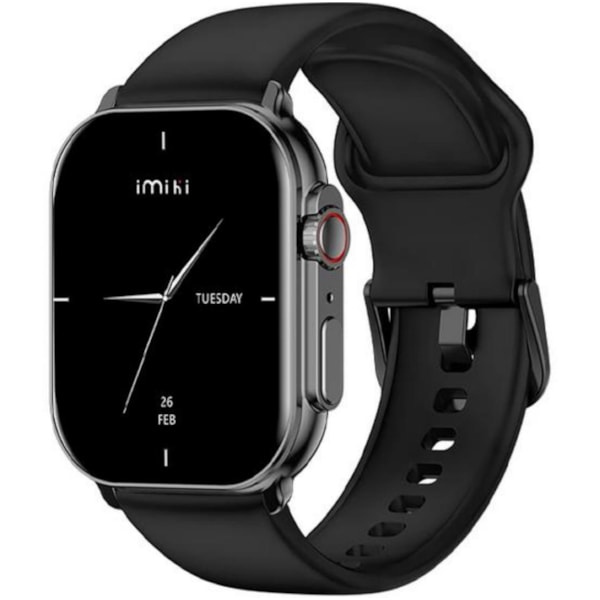 Smartwatch Xiaomi Imilab Imiki SF1 com Bluetooth - Preto-e77bade5-1e62-466e-bc49-512b58d6bbd4