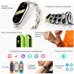 Smartwatch Xiaomi Mi Band 8 Branca - pulseira de borracha-81a95745-94bd-440e-b2e0-129d61d09f37